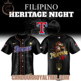 Texas Rangers Filipino Heritage Night 2026 Jersey