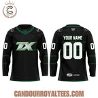 Texas Stars Dark Mode TX Hockey Jersey