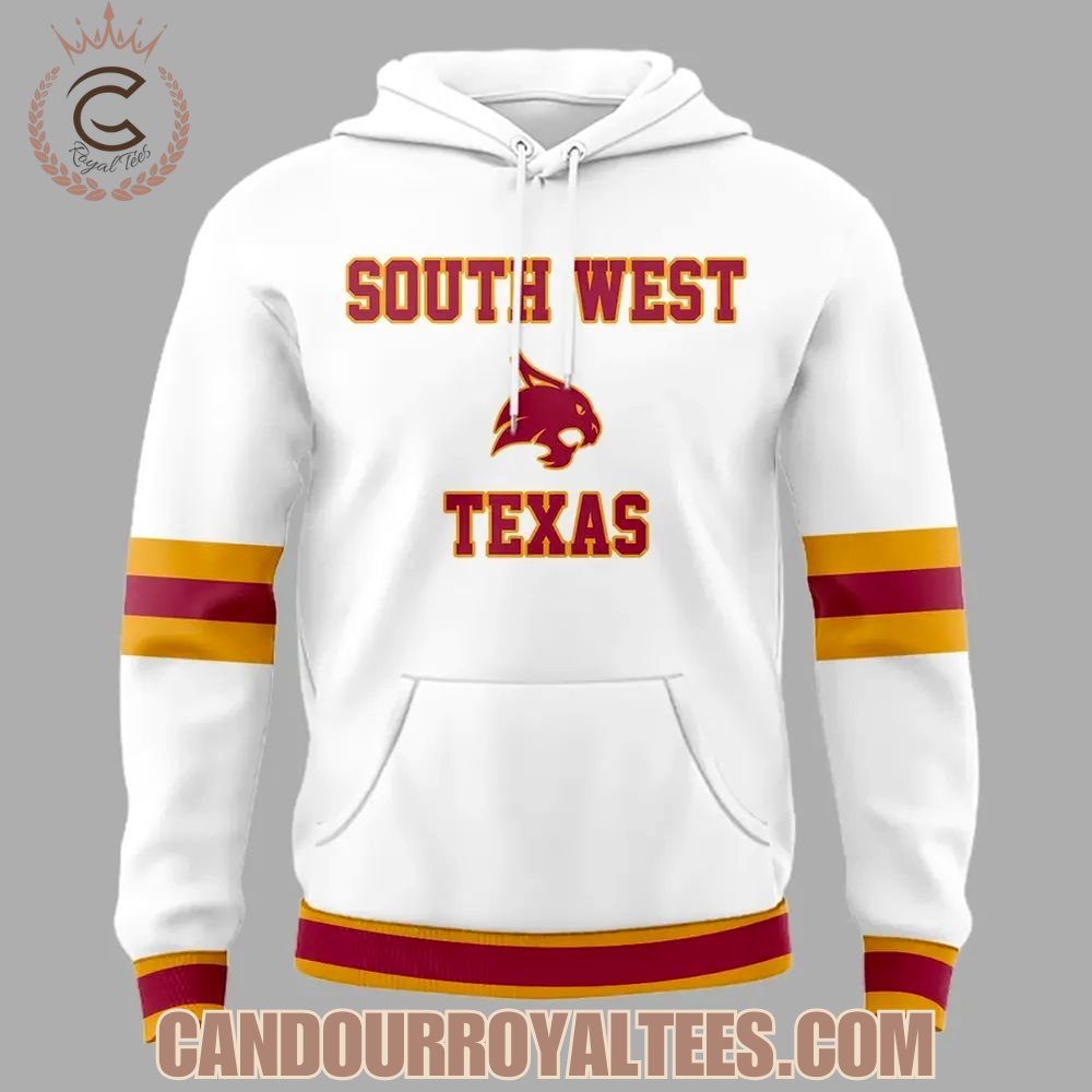 Texas State Basketball Throwback Uniform Hoodie