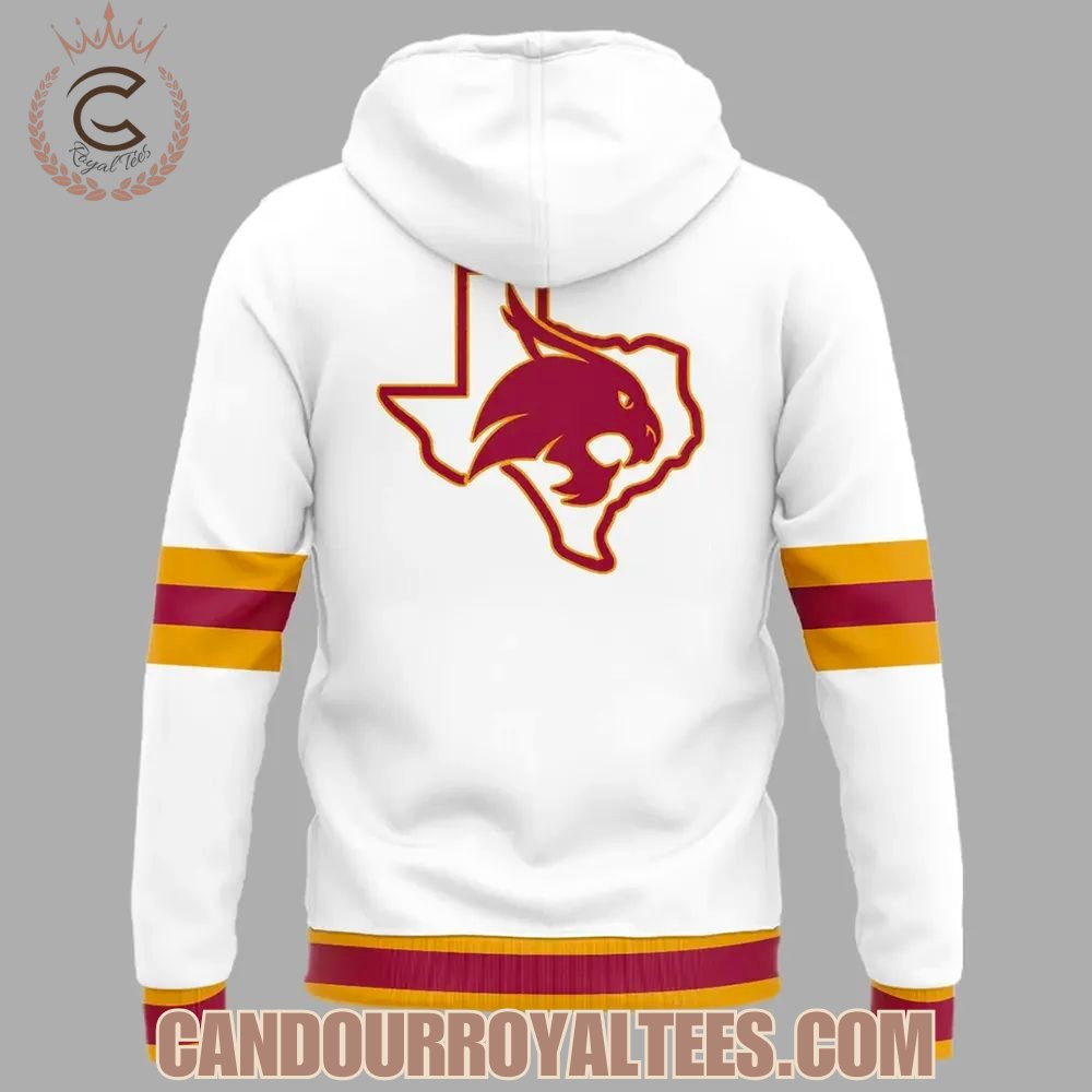 Texas State Basketball Throwback Uniform Hoodie