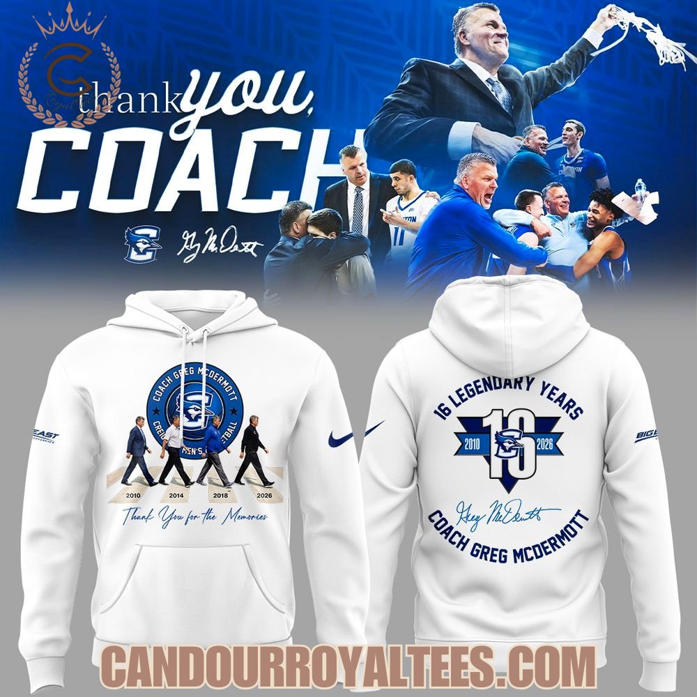 Thank you for everything, Coach Greg McDermott T-Shirt, Hoodie