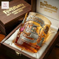The Flintstones 66Th Anniversary Whiskey Glass