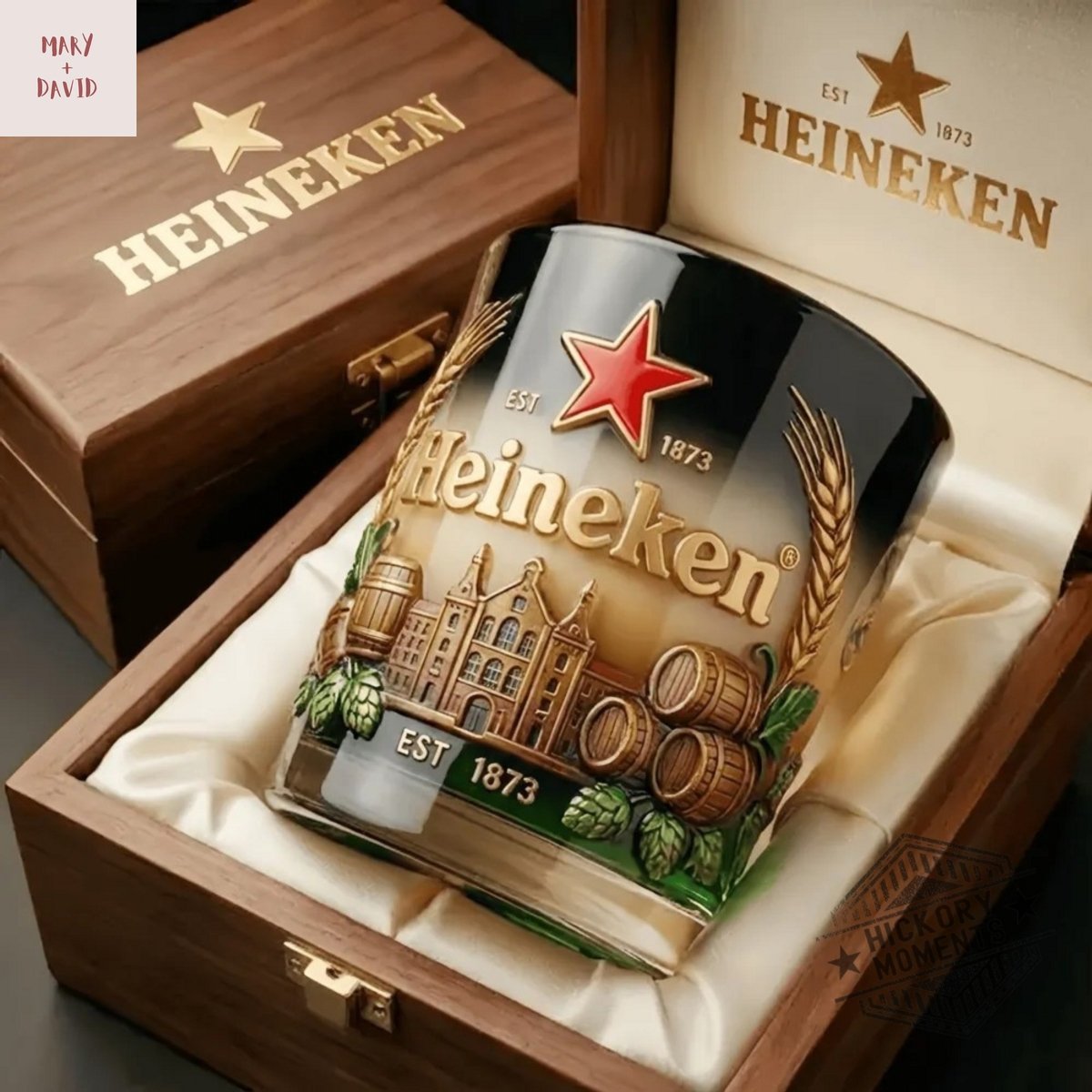 The Heineken 1873 Heritage Whiskey Glass