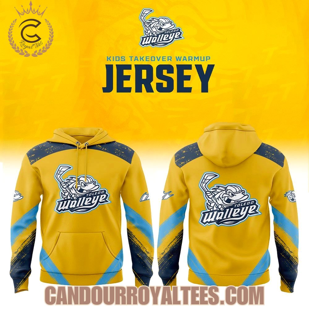 Toledo Walleye Kids Takeover Warmup Hoodie