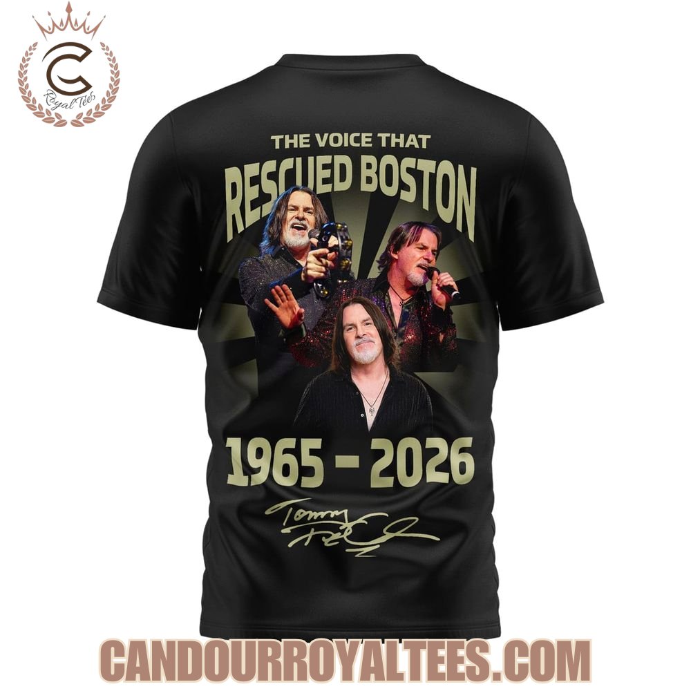 Tommy Decarlo The Voice That Rescued Boston 1965-2026 T-Shirt