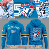 Toronto Blue Jays 50 Seasons Hoodie