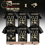 Toronto Blue Jays x Black Veil Brides From Ashes To New Tour 2026 Baseball Jersey