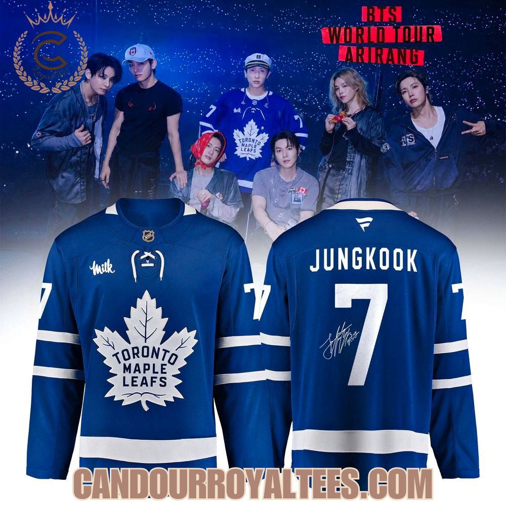 Toronto Maple Leafs x BTS World Tour 2026 Jersey