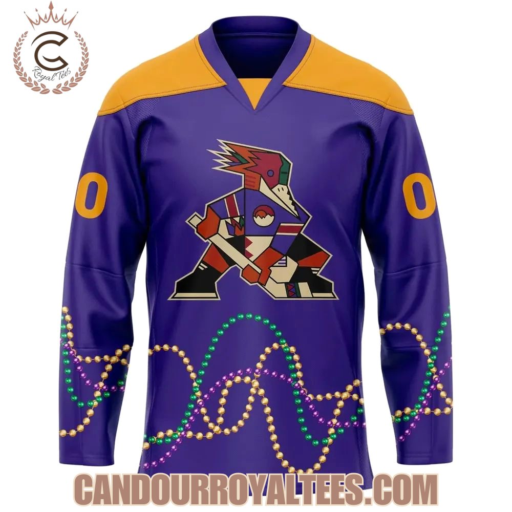 Tucson Roadrunners 2026 Mardi Gras Jersey
