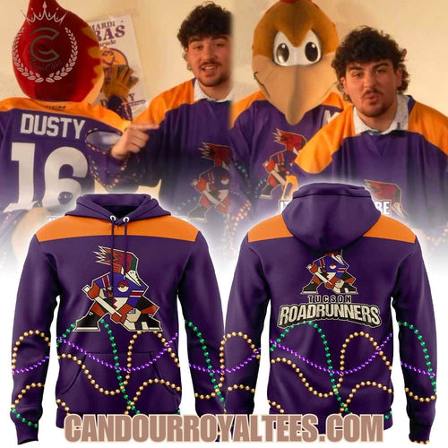 Tucson Roadrunners Mardi Gras Night 2026 Hoodie
