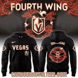 Vegas Golden Knights x Fourth Wing Night Hoodie