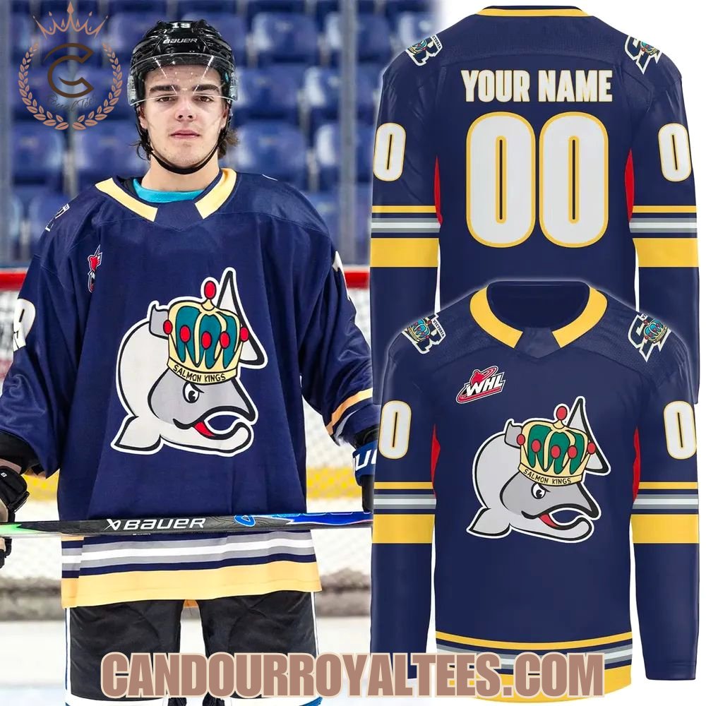 Victoria Royals Salmon Kings Hockey Jersey