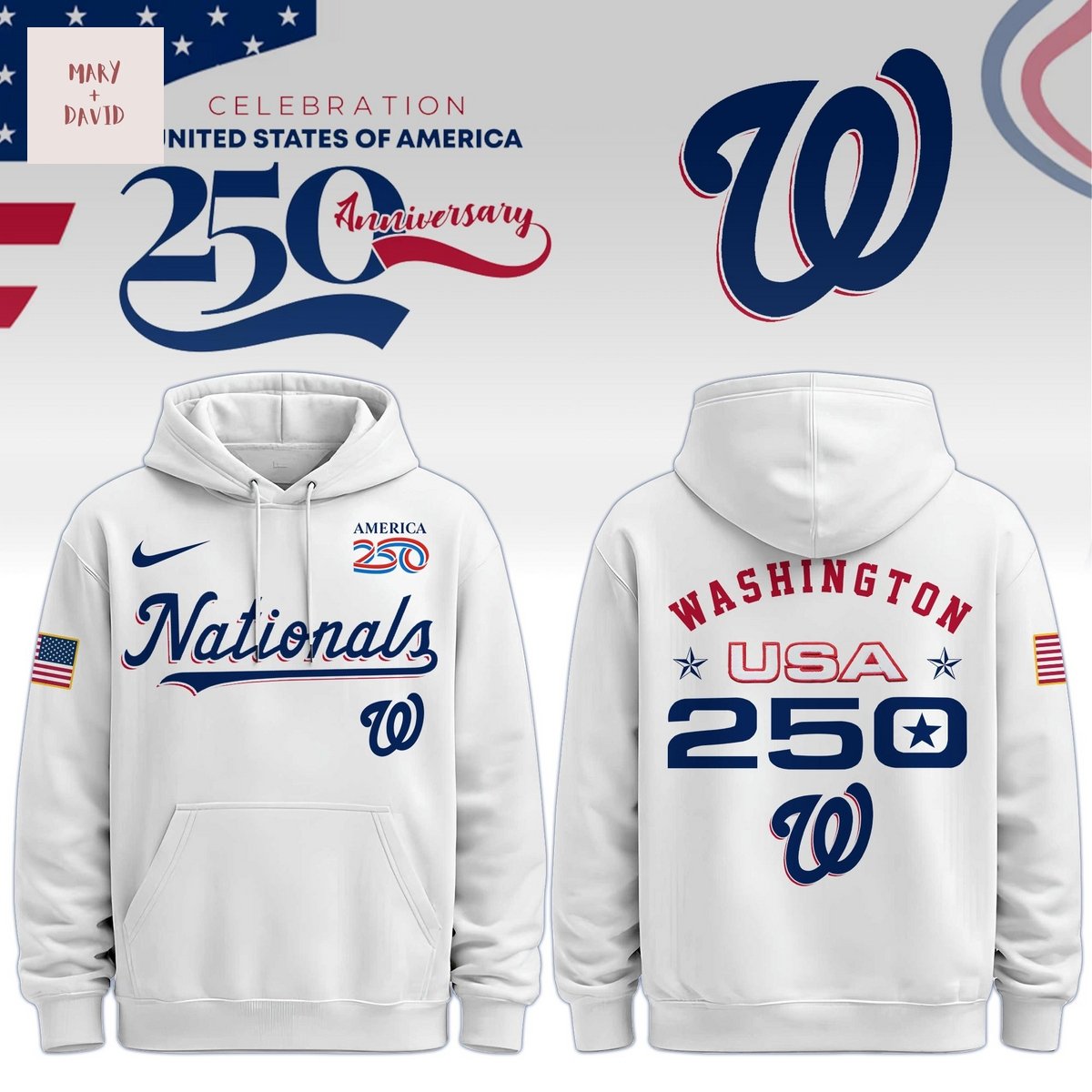 WAS x USA 250th Anniversary Hoodie