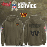 Washington Commanders Salute To Service Limited Edition Shirt