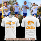West Coast Eagles THANK YOU EAGLES FAMILY.TOGETHER, WE ARE ALL THE WAY WEST Shirt