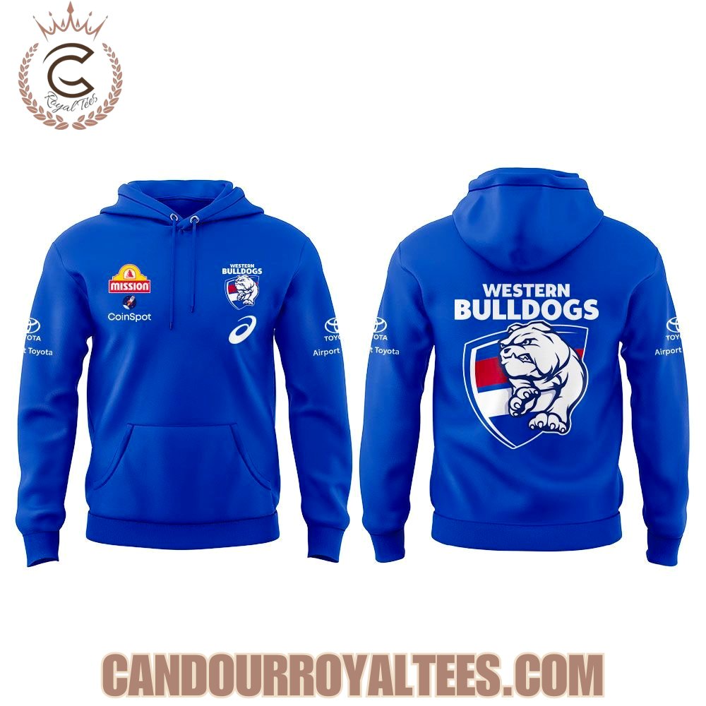 Western Bulldogs Coach Bevo Asics 2026 Media Hoodie