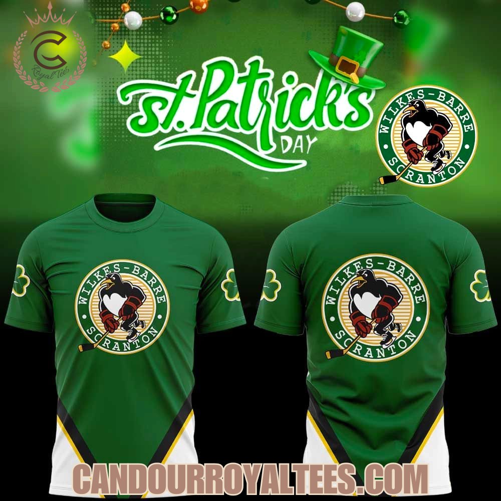 Wilkes-Barre/Scranton Penguins St. Pat’s Celebration 2026 Hoodie
