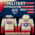Worcester Railers HC Military Appreciation Night 2026 Hoodie
