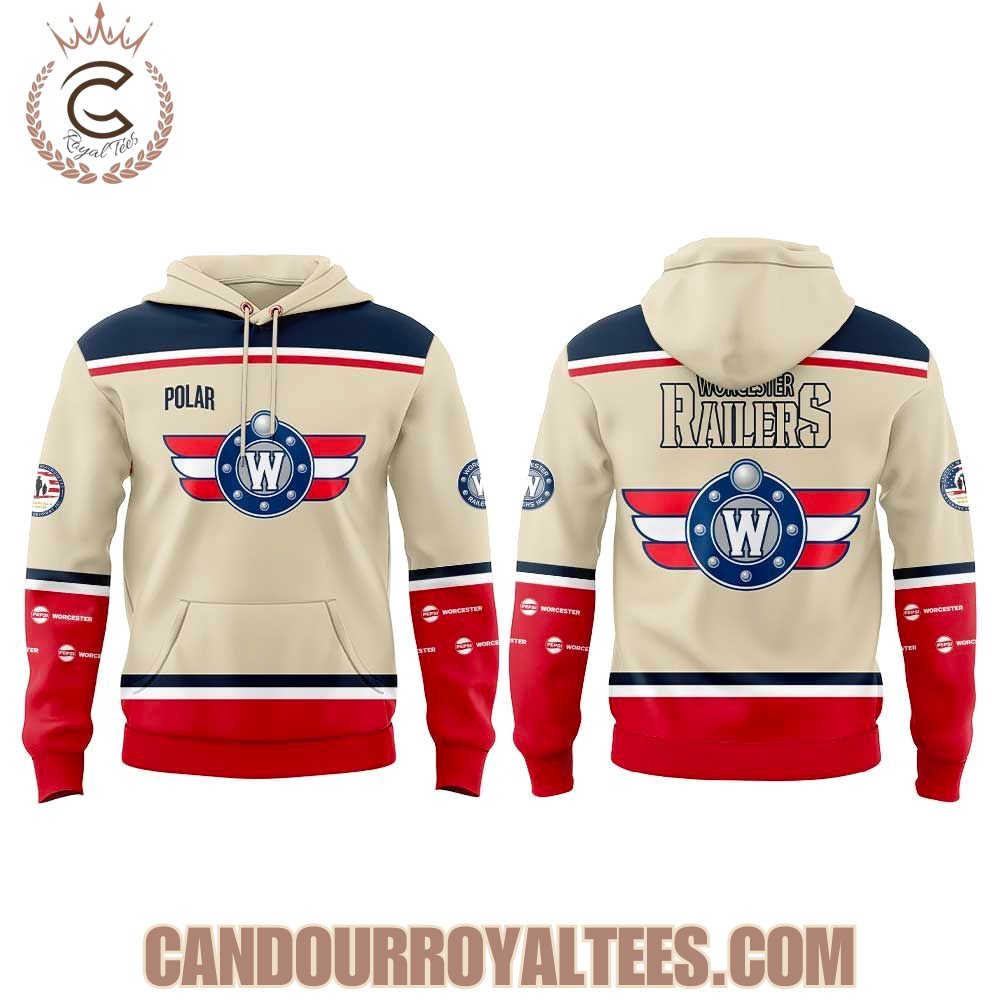 Worcester Railers HC Military Appreciation Night 2026 Hoodie