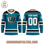Worcester Railers HC Sharks Night 2026 Hockey Jersey
