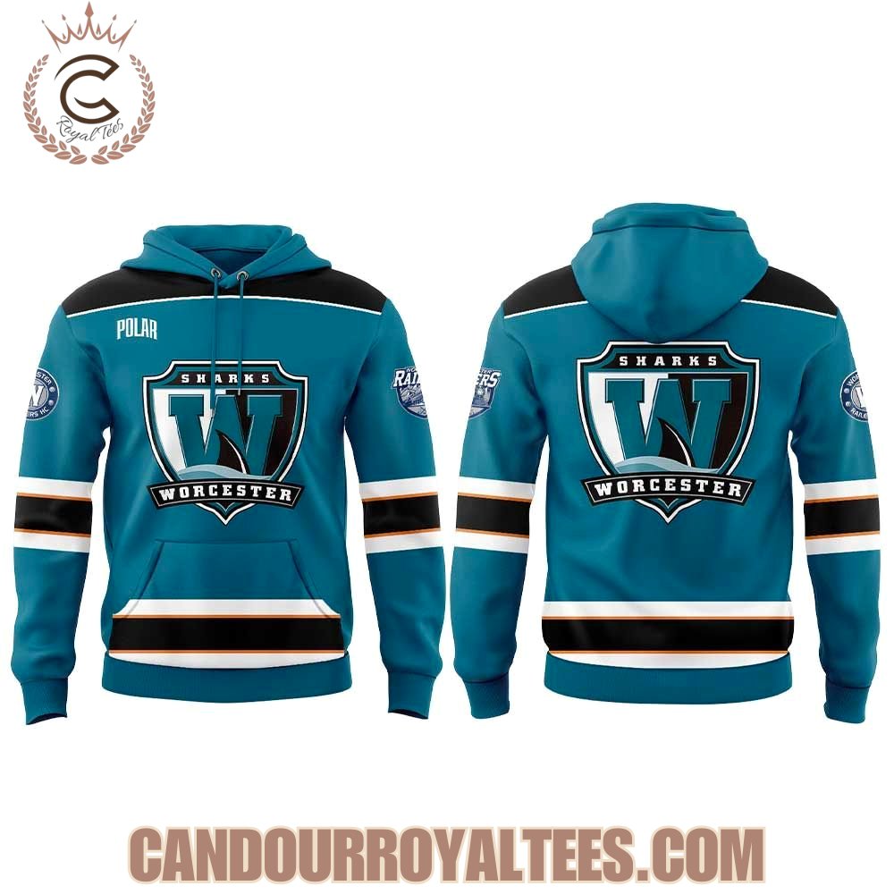 Worcester Railers HC Sharks Night 2026 Hoodie