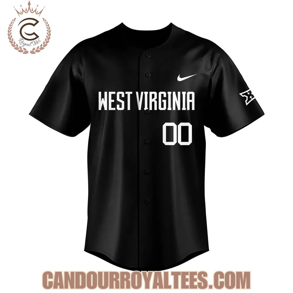 WVU Baseball 2026 Coal Rush Uniform Jersey